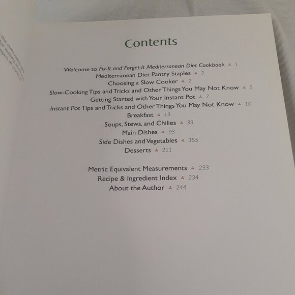 Fix-It & Forget-It Mediterranean Diet Cookbook - Picture 3 of 3